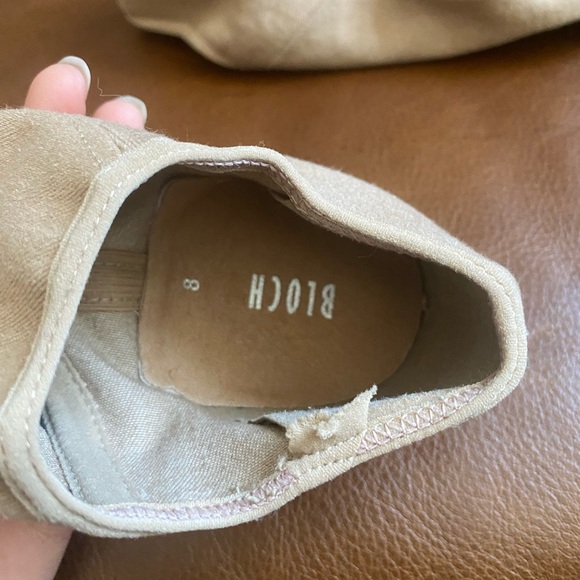 Bloch Phantom Canvas Jazz Shoe Adult size 8 tan - Picture 5 of 5